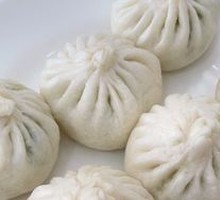 Fresh Shrimp with Chinese Mustard Greens