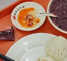 Pork and scallion dumplings