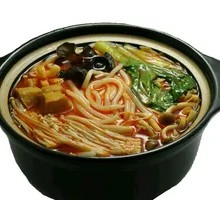 Fish Dumpling Hot Pot Rice Noodles