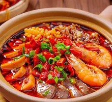 Spicy Sliced Blood Curd with Oil Pouring