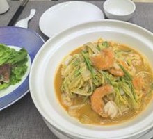 Braised Shrimp with Chinese Cabbage