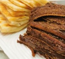 Crispy pancakes with hairtail fish