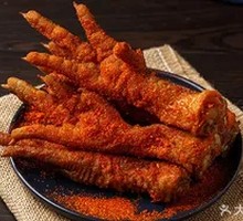 Braised Chicken Feet with Tiger Skin