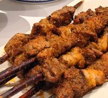 Lamb Skewers with Red Willow