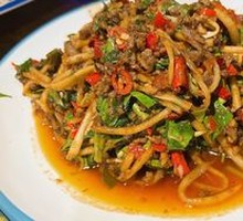 Wa-style Fermented Bamboo Shoots with Beef