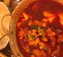 Pig trotter and tofu