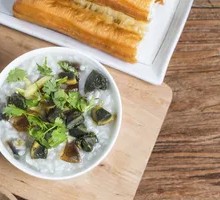 Century Egg and Pork Porridge