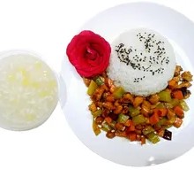 Kung Pao Chicken Rice Bowl