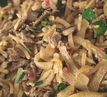 Shredded Radish with Pork