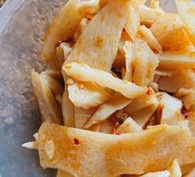 Sour Bamboo Shoots Side Dish