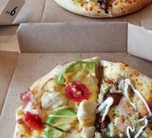 Teriyaki Octopus and Shrimp Pizza