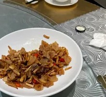 Stir-fried dried radish with pork