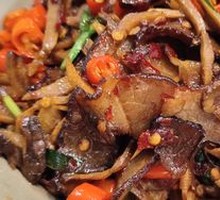 Smoked Bamboo Shoots with Preserved Pork