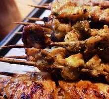 Grilled Squid Skewers