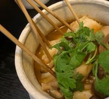 Coconut Thai Hot Pot with Shrimp