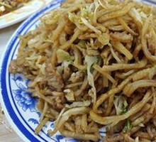 Stir-Fried Meat with Flatbread