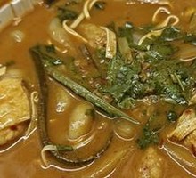 Peanut Sauce Pot Potato Noodles