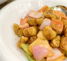 Fresh Fruit Sweet and Sour Pork