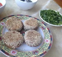 Sesame Sauce Flatbread