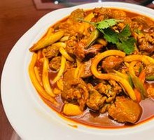 Braised Lamb with Yellow Sauce