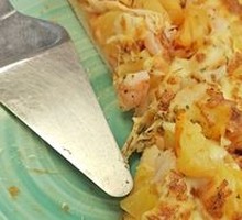 Shrimp Pineapple Pizza