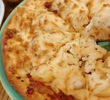 Hawaiian Shrimp Pineapple Pizza