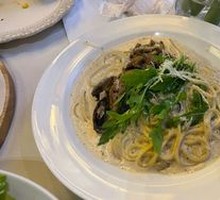 Truffle Cream Wild Mushroom Pasta