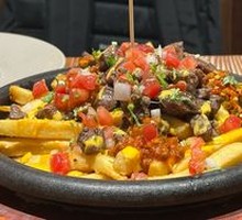 Spicy Cheese Steak Fries