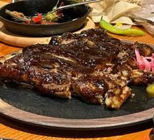 Tequila Black Sauce Grilled Pork Chop