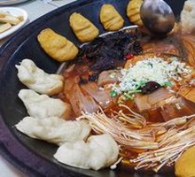 Stewed Fish in Large Pot