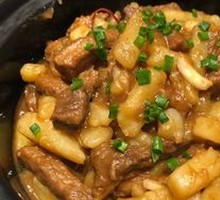 Beef and Potato Strips