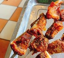 Roasted Lamb Rib Bones