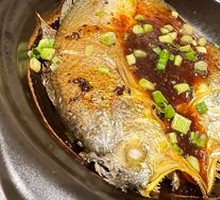 Braised Yellow Croaker with Fermented Black Beans