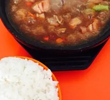 Stewed Chicken with Brown Sauce