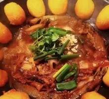 Tendon and Brain Hot Pot