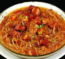 Braised Pork with Glass Noodles