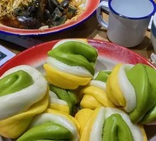 Colorful Flower Rolls