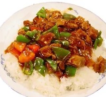 Beef and Potato Rice Bowl