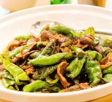 Stir-fried Pork with Green Chili