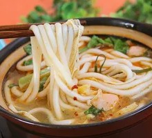 Potato Noodles in Clay Pot