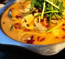 Goose Meat with Offal Stew