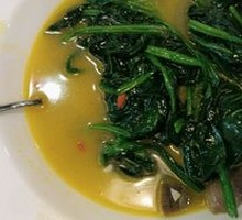 Egg and Tofu Soup with Spinach