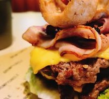 President Double Beef Burger
