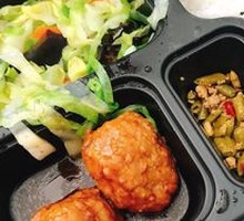 Braised Pork Meatballs Rice