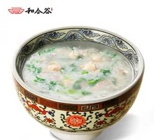 Vegetable and Lean Pork Porridge