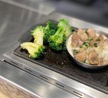 Creamy Mushroom Burger Patty