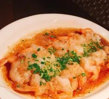 Garlic Shrimp with Rice Noodles