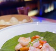 Longjing Shrimp with Asparagus
