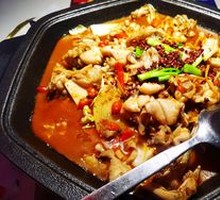 Spicy Charcoal-Grilled Frog Hot Pot