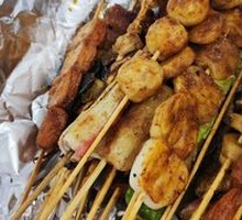 Squid Tentacle Skewers